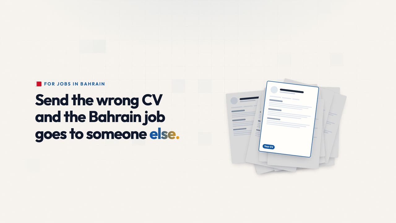 For jobs in Bahrain