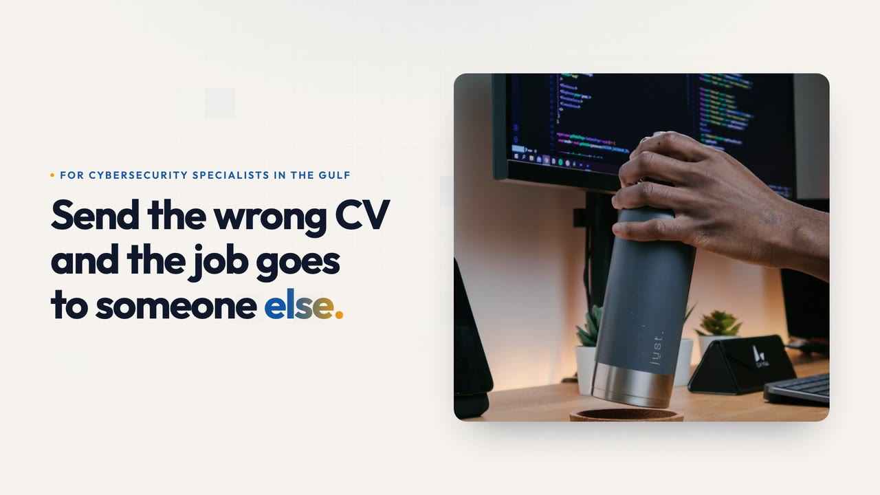 For cybersecurity specialists in the Gulf