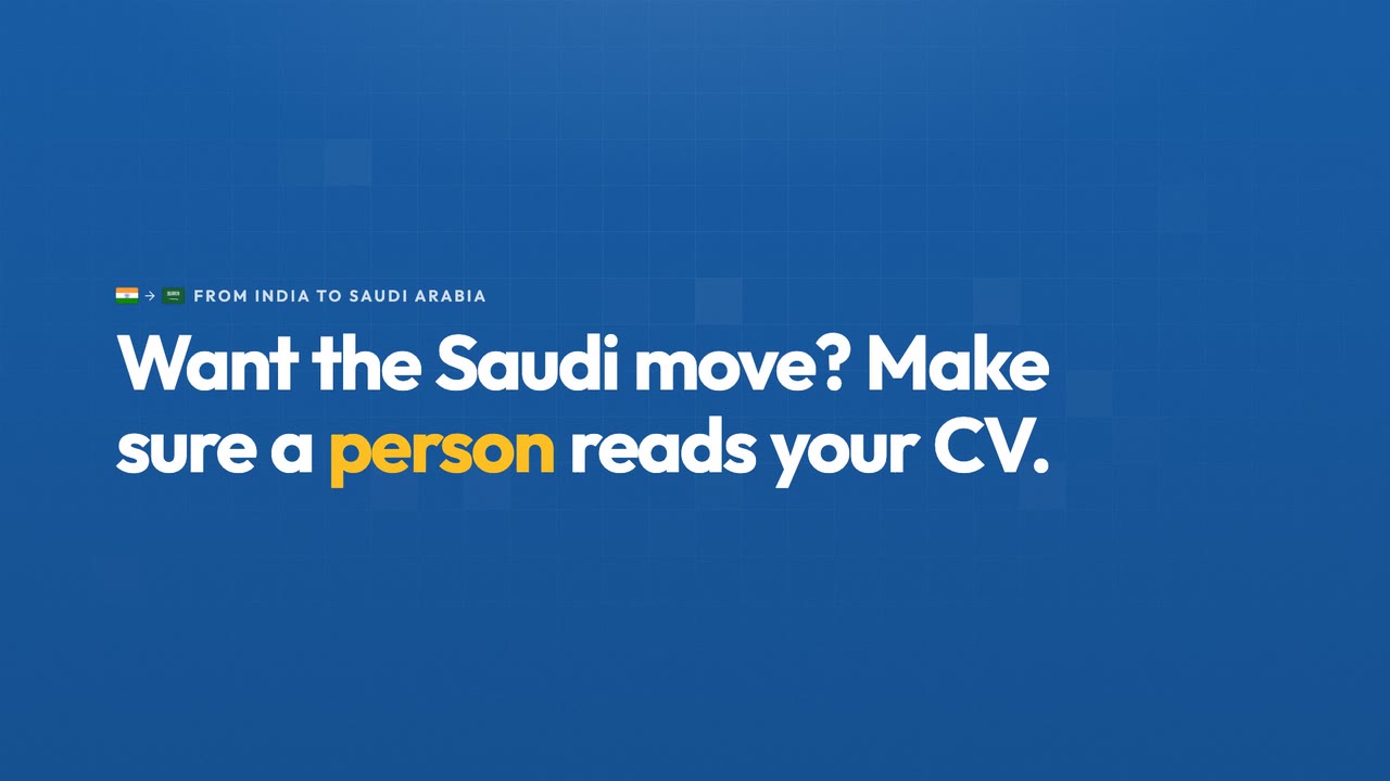 From India to Saudi Arabia