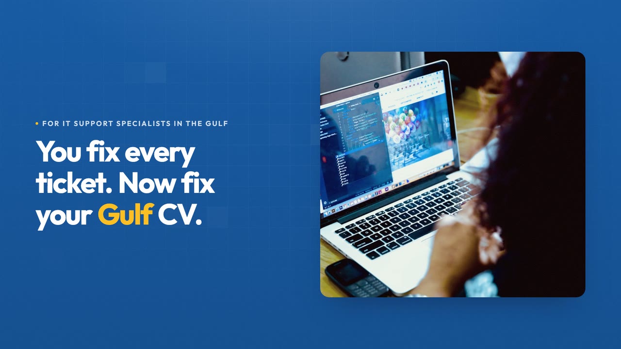For IT support specialists in the Gulf