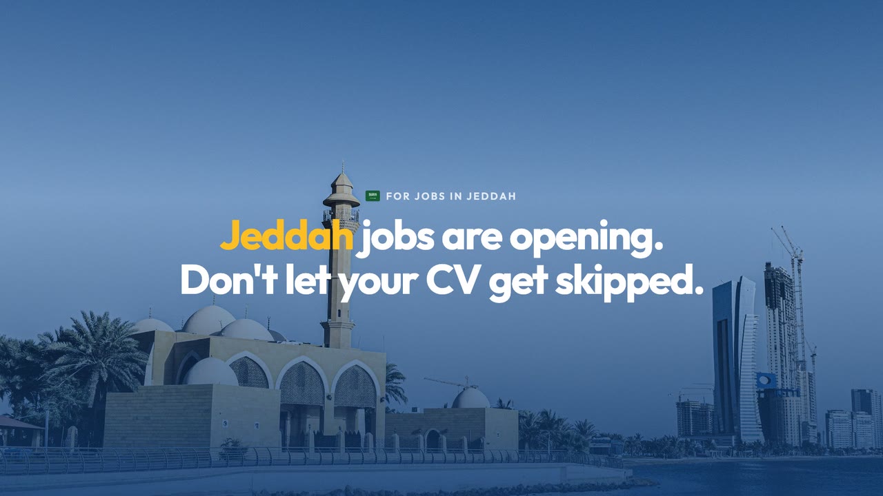 For jobs in Jeddah