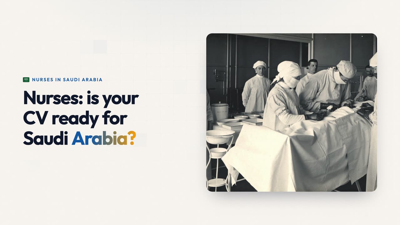 Nurses in Saudi Arabia