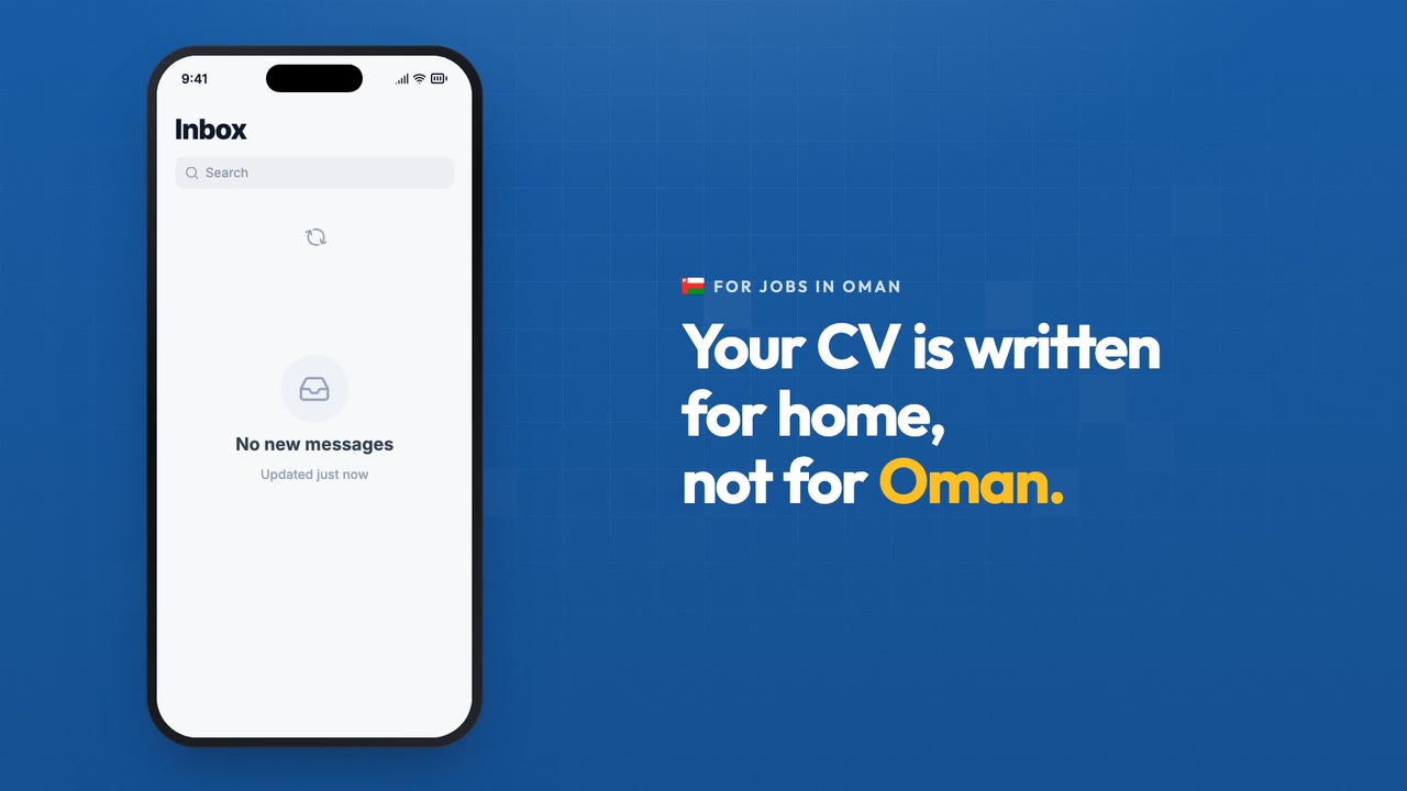 For jobs in Oman