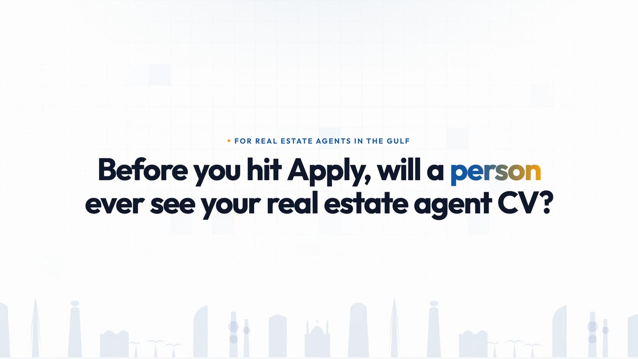 For real estate agents in the Gulf
