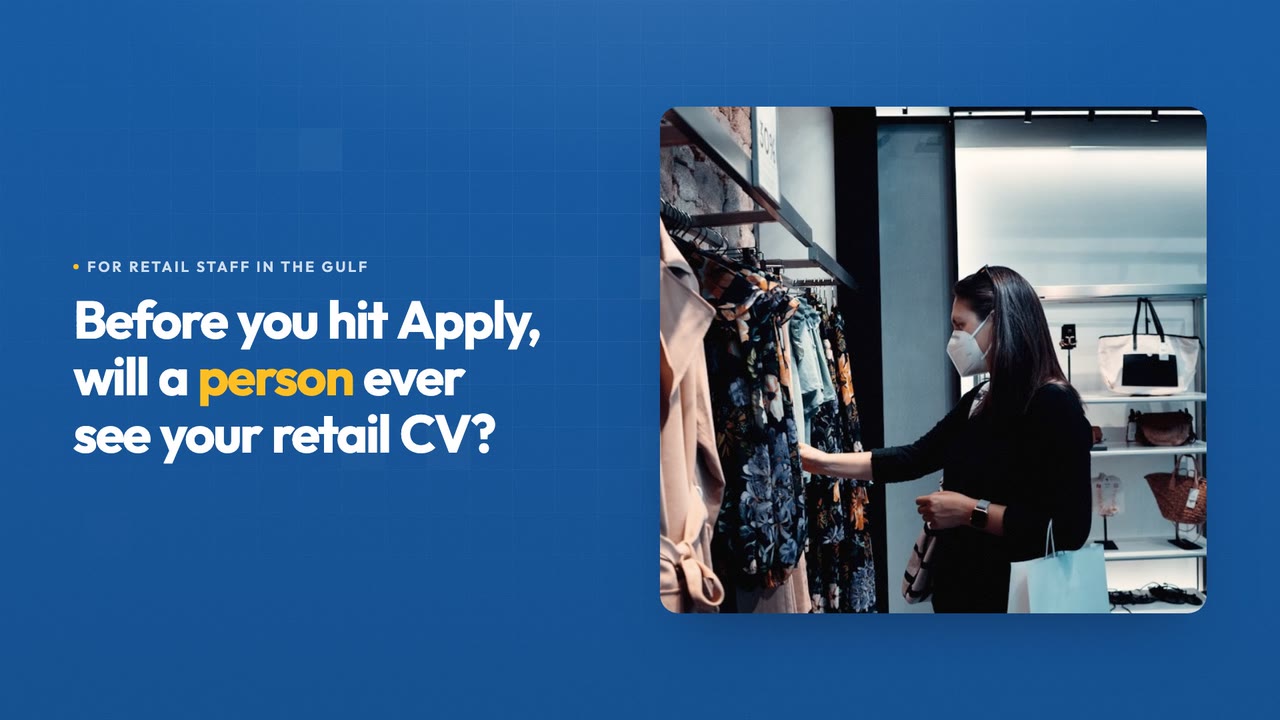 For retail staff in the Gulf