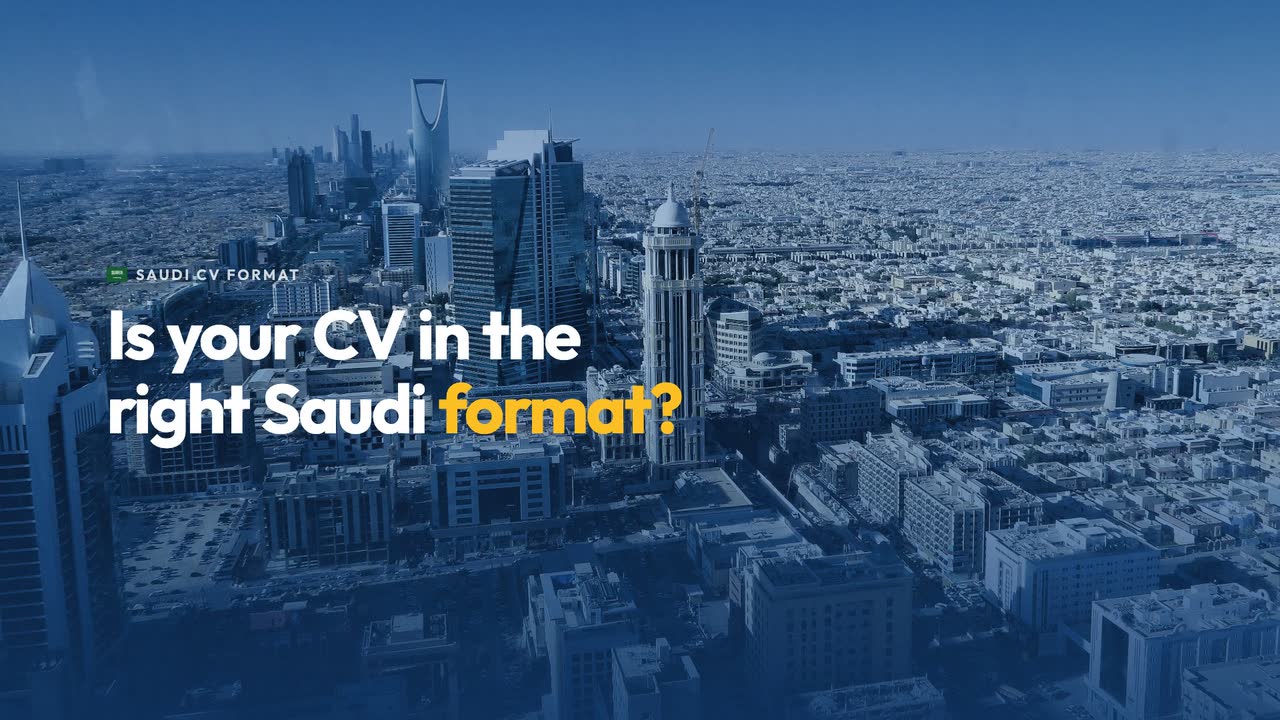 Saudi CV format