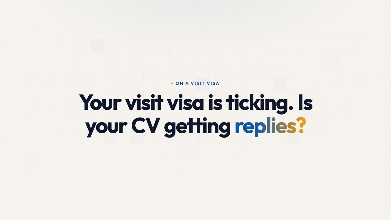 On a visit visa