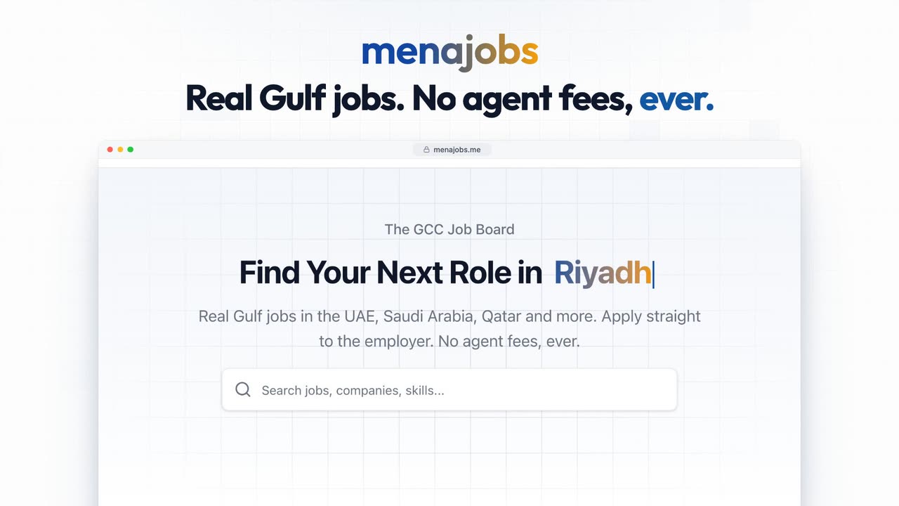 How MenaJobs works